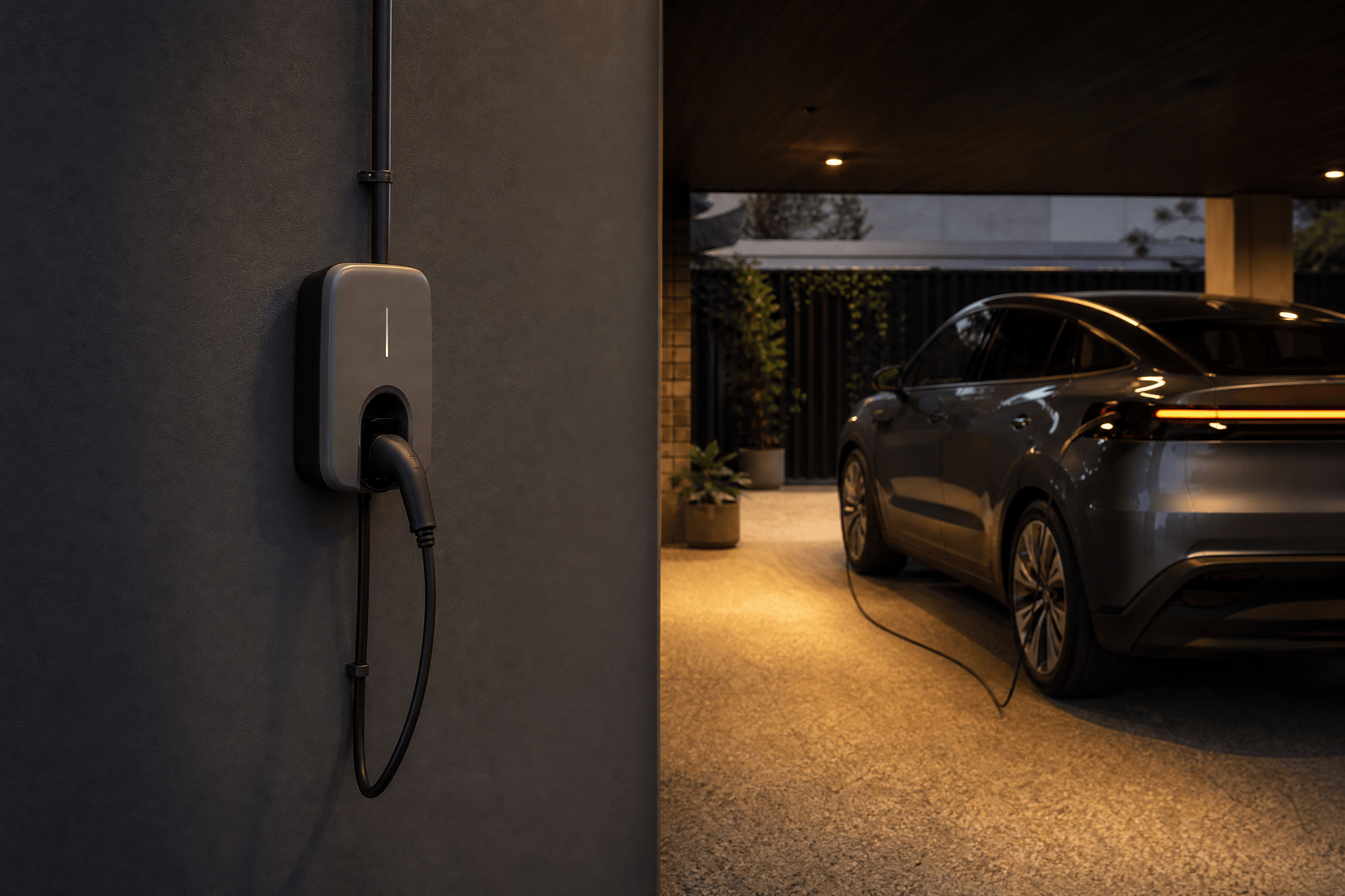 Home EV charger installation